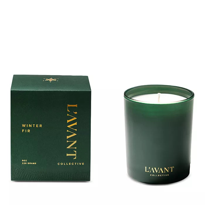 Winter Fir Candle in Green by L'Avant Collective