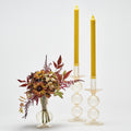 Bella Short Candle Holder in Champagne by Kim Seybert