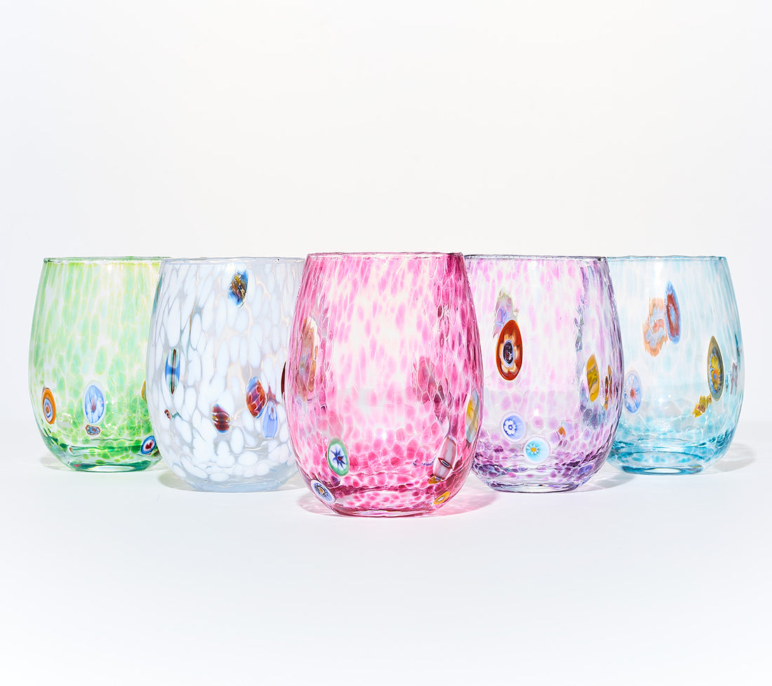 Gala Tumbler in Pink by Kim Seybert