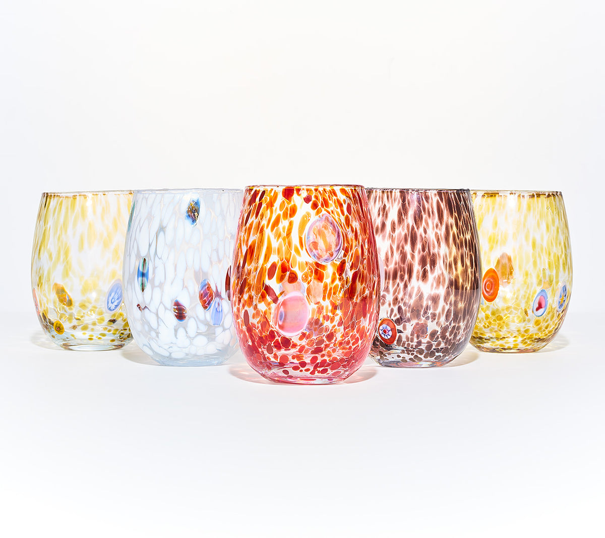 Gala Tumbler in Orange by Kim Seybert