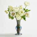 Trumpet Bud Vase in Blue by Kim Seybert