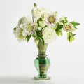 Trumpet Bud Vase in Green by Kim Seybert