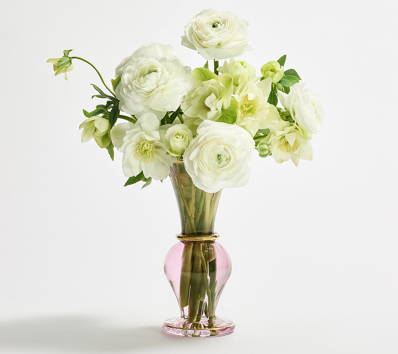 Trumpet Bud Vase in Pink by Kim Seybert