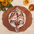 Tailored Placemat in Brown by Kim Seybert