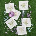 Meadow Cocktail Napkins in Multi by Kim Seybert