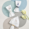 Icons Placemat in Gray & Elephant by Kim Seybert