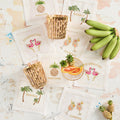 Mingle Cocktail Napkin in White & Multi by Kim Seybert