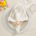 Perennial Placemat in White by Kim Seybert