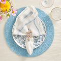 Perennial Placemat in Periwinkle by Kim Seybert