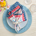 Perennial Placemat in Periwinkle by Kim Seybert