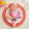 Perennial Placemat in Coral by Kim Seybert