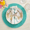 Perennial Placemat in Turquoise by Kim Seybert