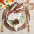 Reed Placemat in Brown by Kim Seybert