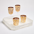 Bamboo Tumbler in Gold by Kim Seybert