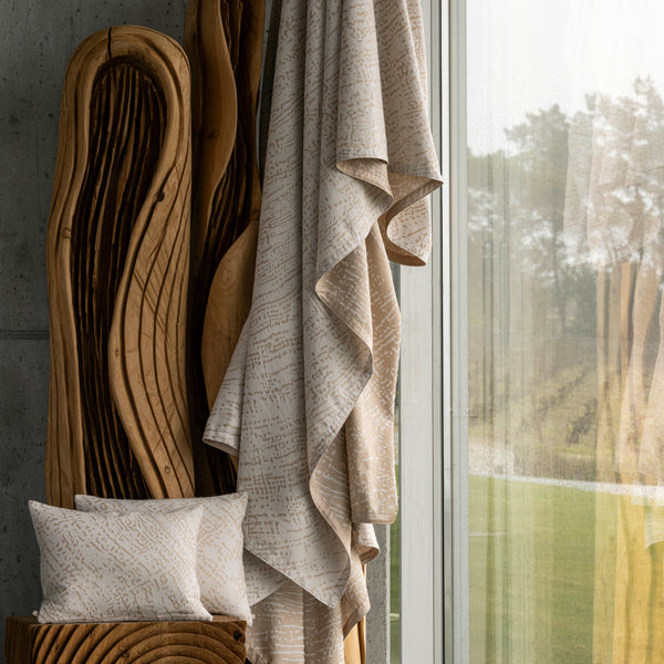 Wood Bed Coverlet