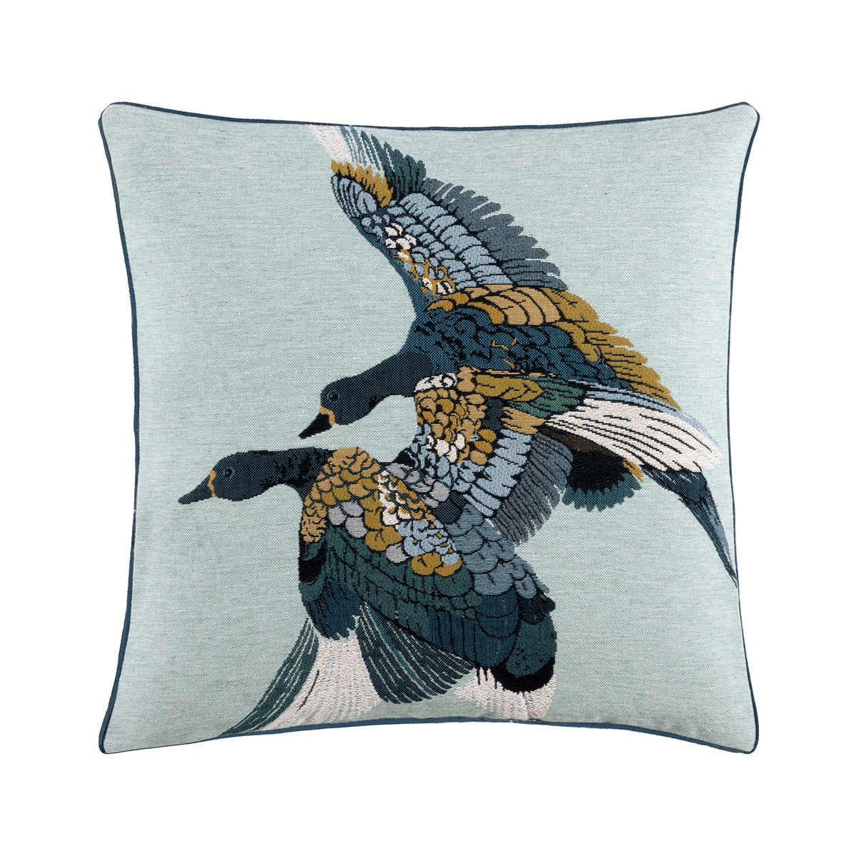 Col Vert Decorative Pillow by Yves Delorme