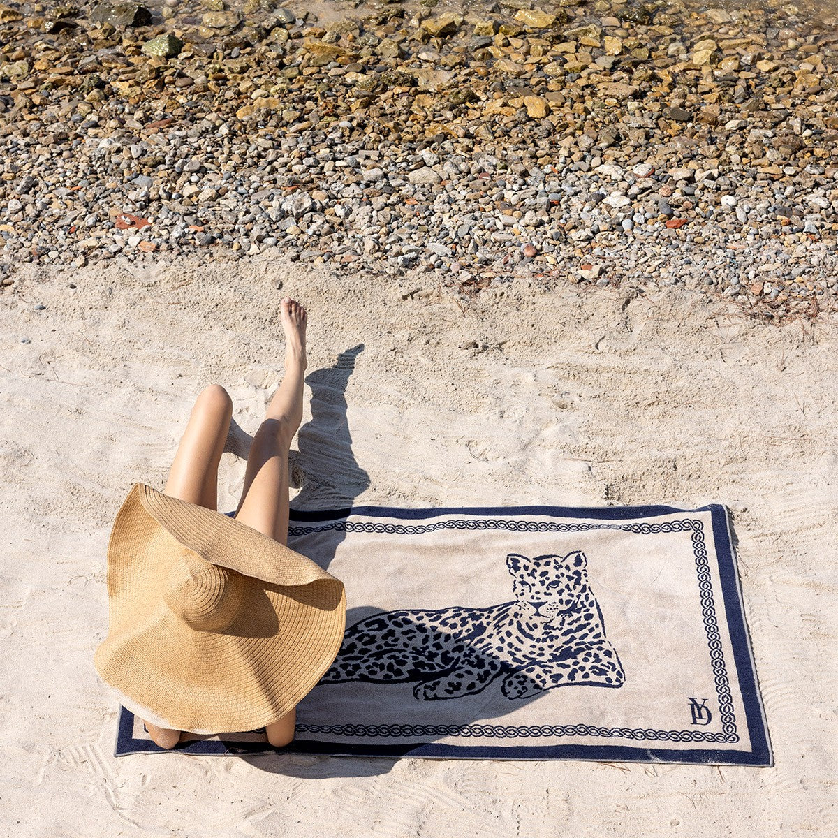 Leopard Beach Towel by Yves Delorme