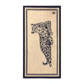 Leopard Beach Towel by Yves Delorme