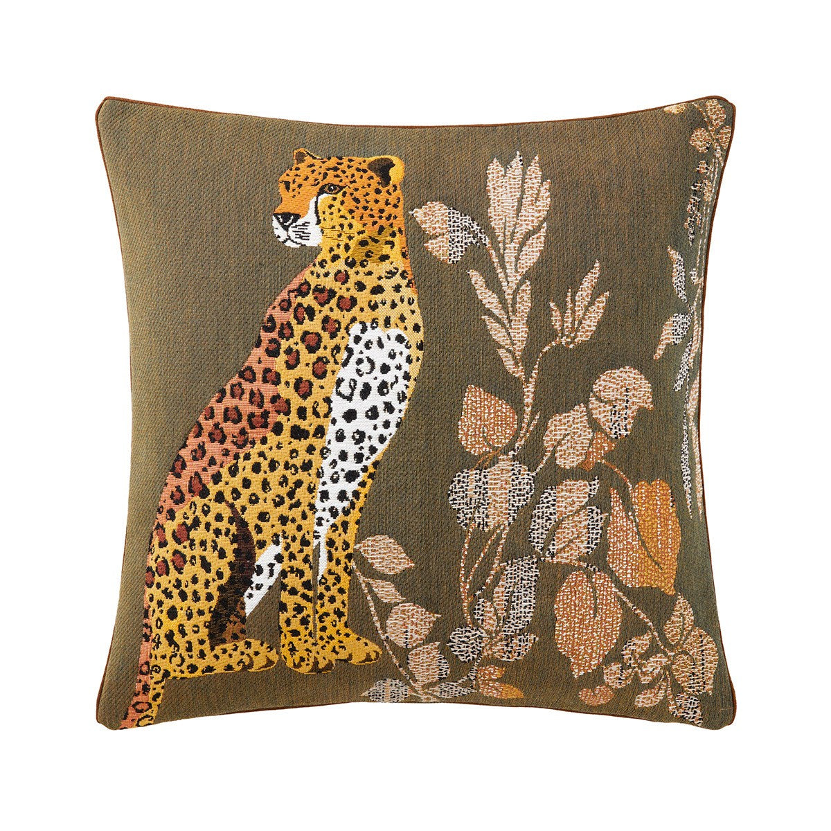 Panther Ophelia Decorative Pillow by Yves Delorme