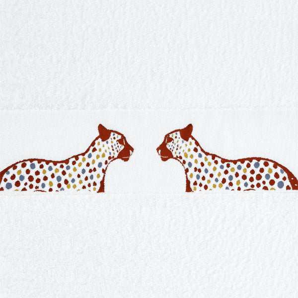 Leopardo Embroidered Towels