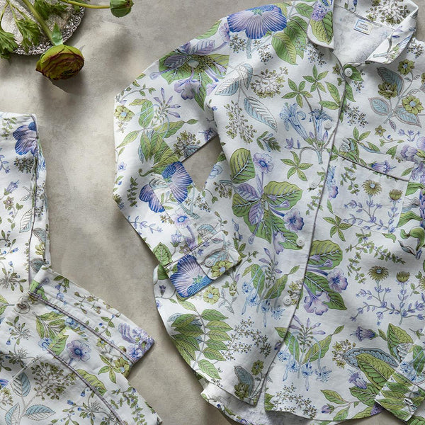 Roman Linen Pajama Set