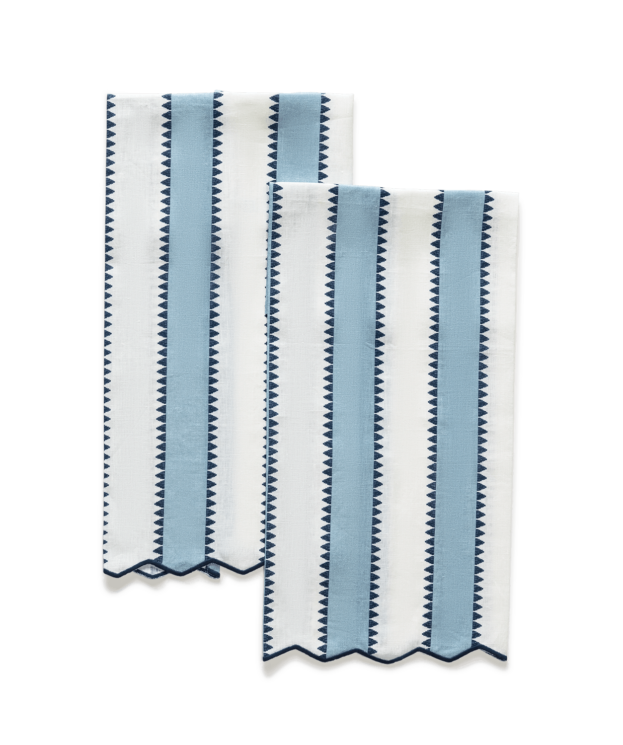 Apollo Stripe Guest Towels by Matouk Collection