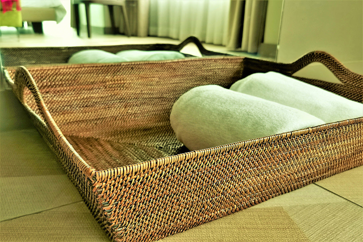 Decorative Rectangular TOTE Tray by Calaisio