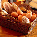 Rectangular Bread Basket with Handles by Calaisio
