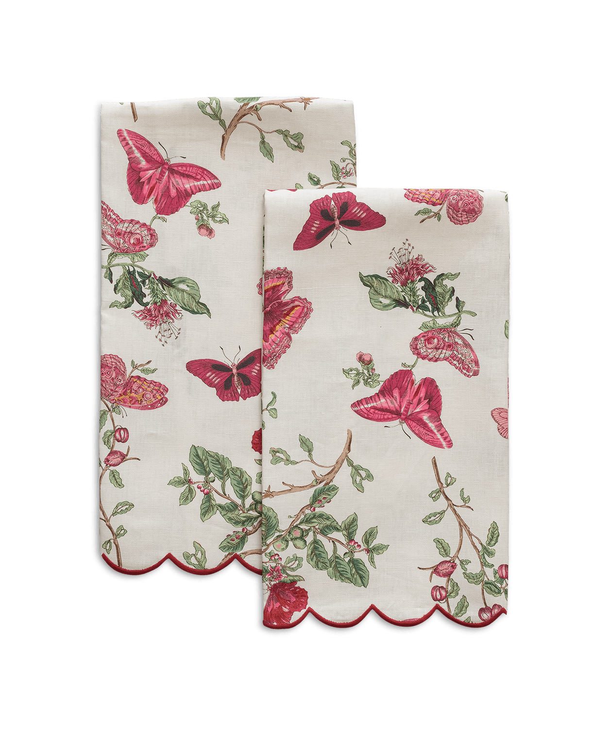Baudin Butterfly Guest Towel by Matouk Collection