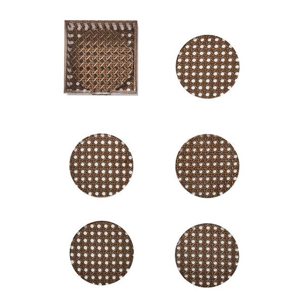 Reed Coaster in Brown