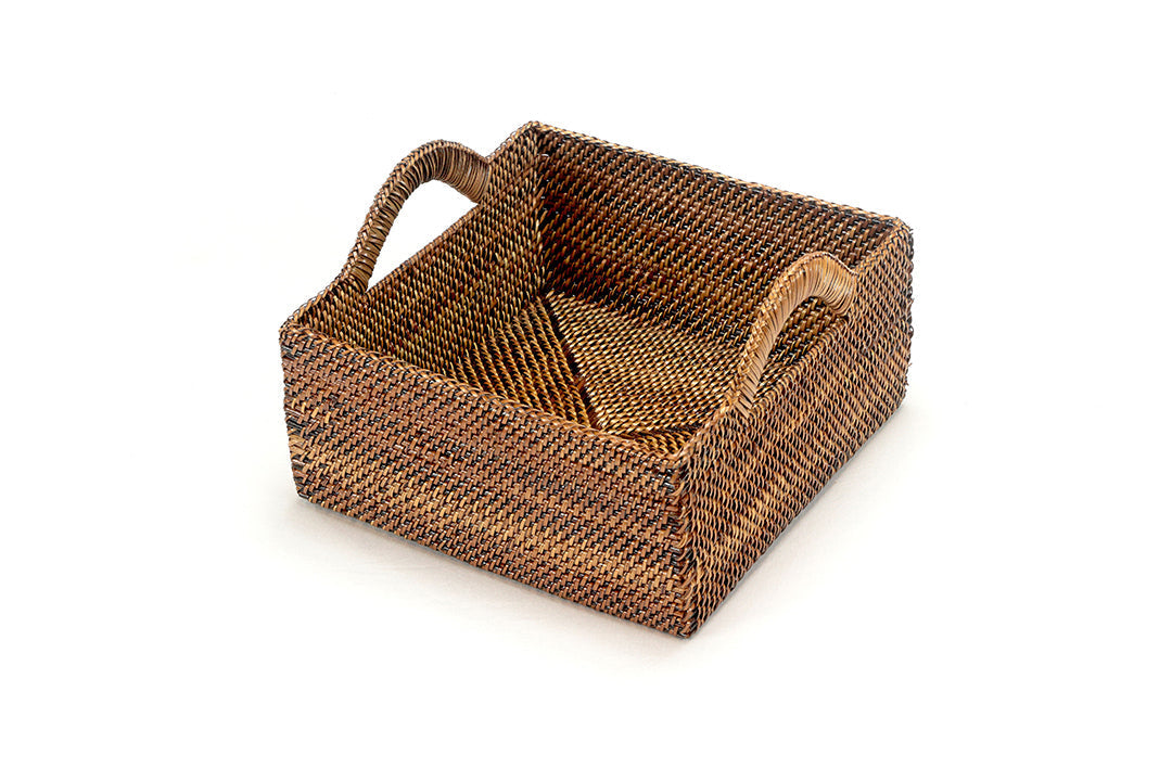 Square Basket with Handles by Calaisio