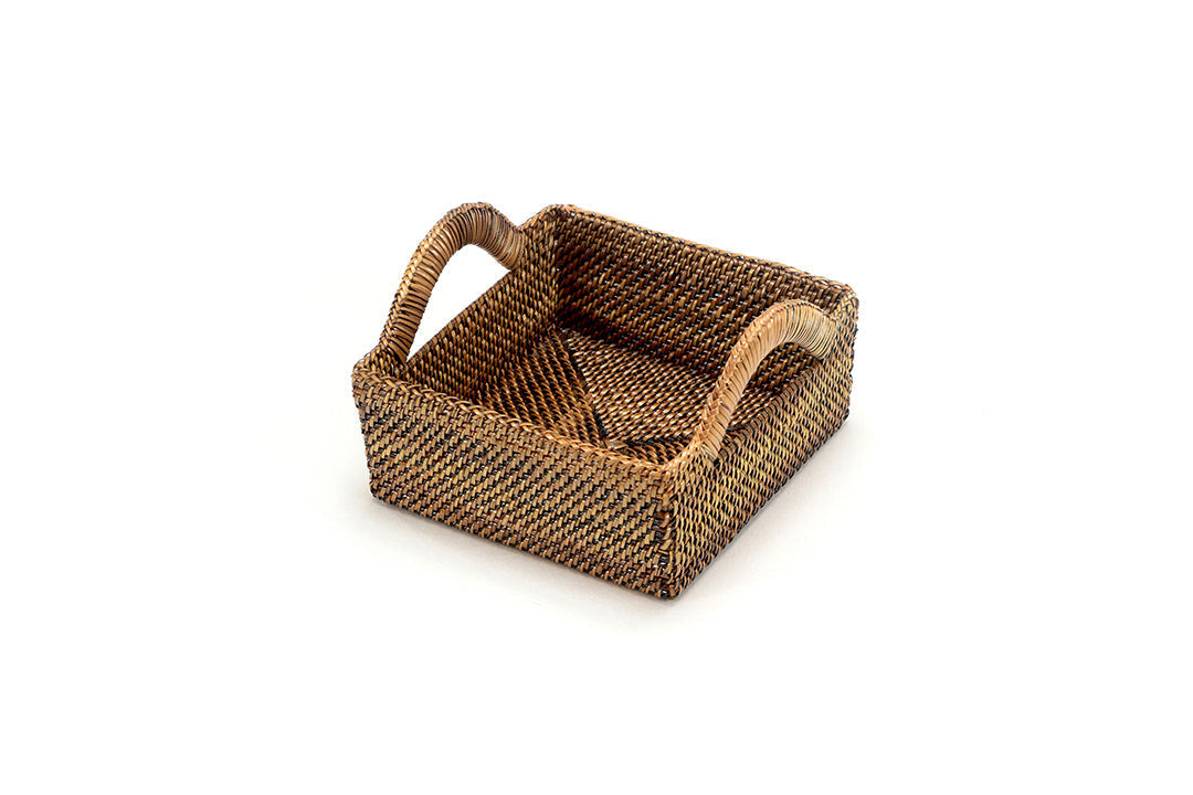 Square Basket with Handles by Calaisio