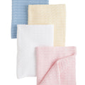 Cable Knit Blanket Light Pink by Little English