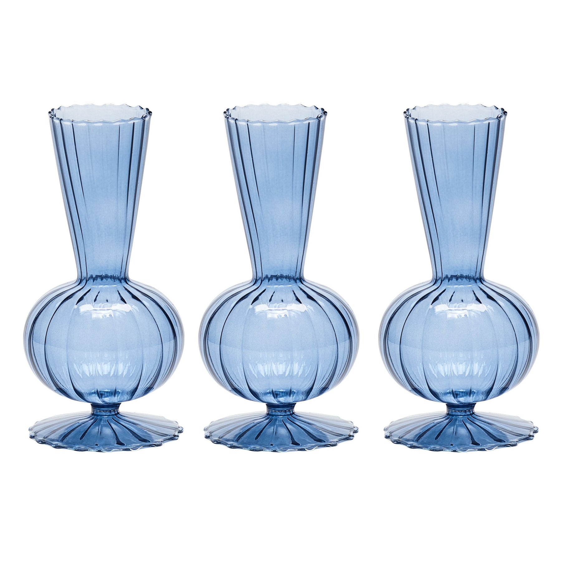 Tess Bud Vase in Cadet by Kim Seybert