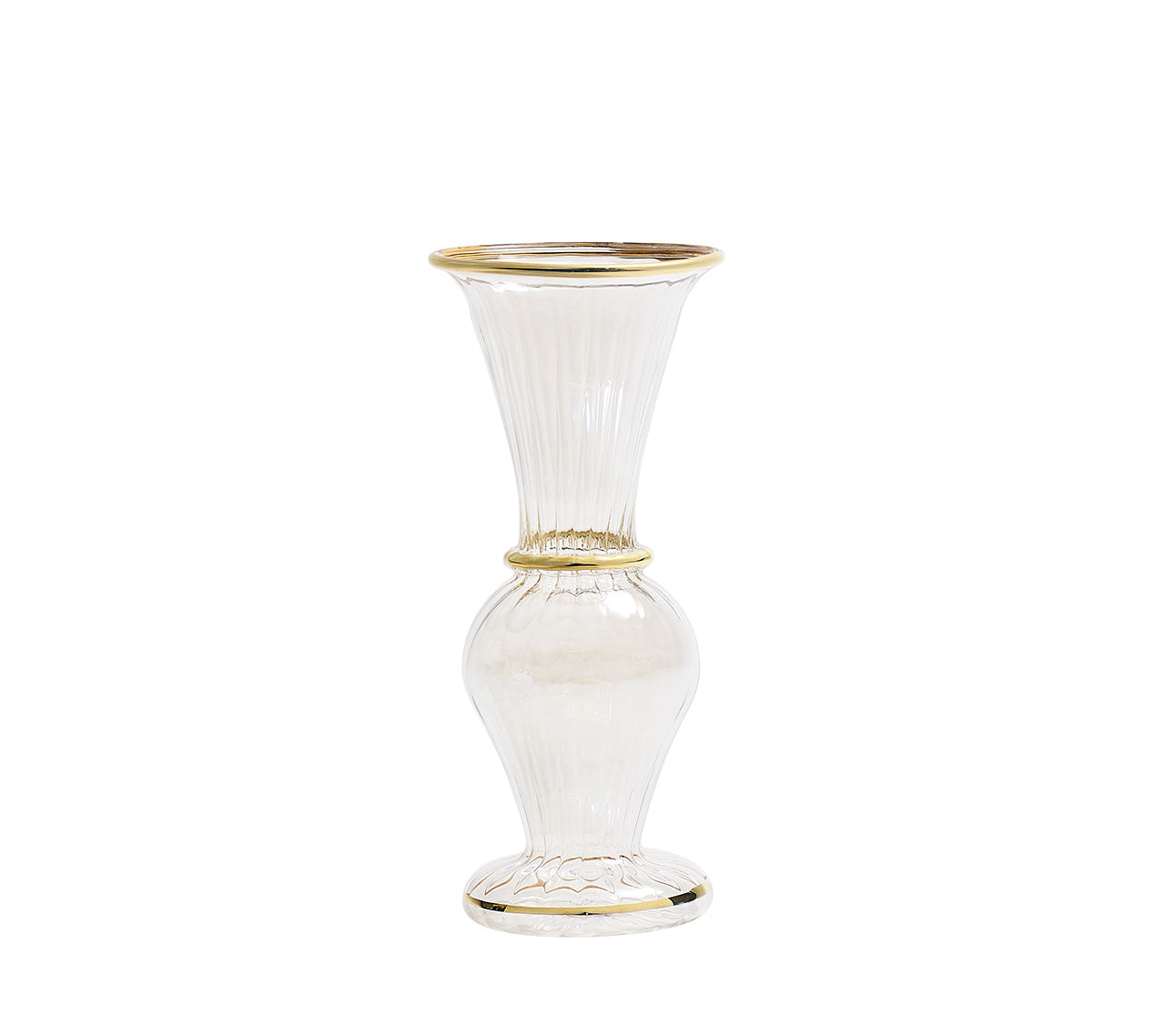 Trumpet Bud Vase in Clear by Kim Seybert