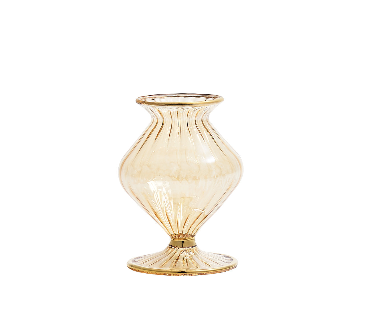 Scallop Bud Vase in Champagne by Kim Seybert