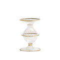 Blossom Candle Holder in Clear by Kim Seybert