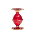 Blossom Bud Candle Holder in Ruby by Kim Seybert