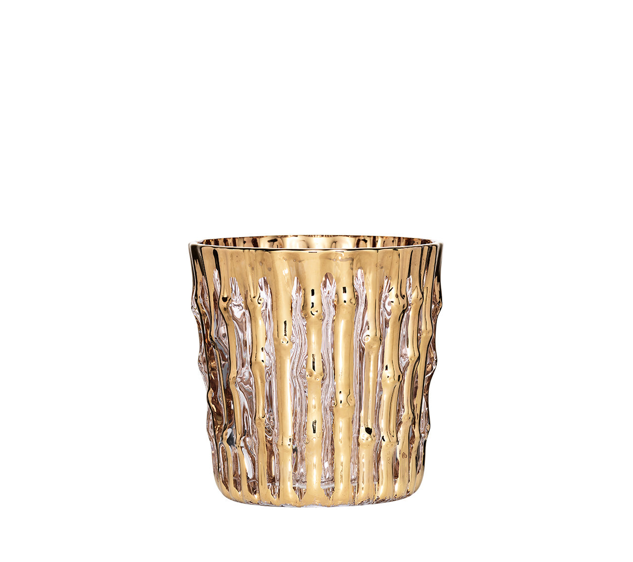 Bamboo Tumbler in Gold by Kim Seybert