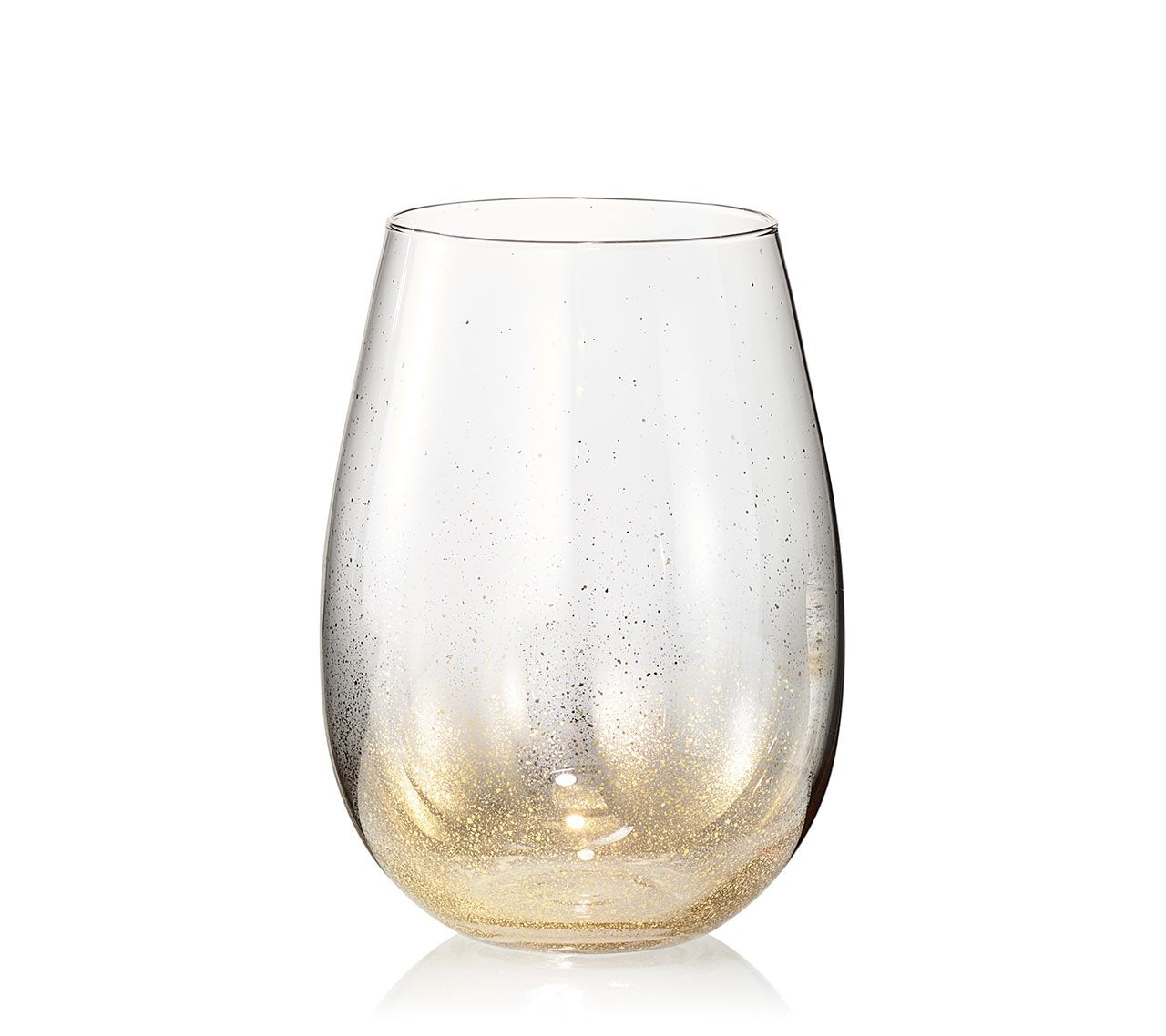 Orion Tumbler Glass in Gold by Kim Seybert