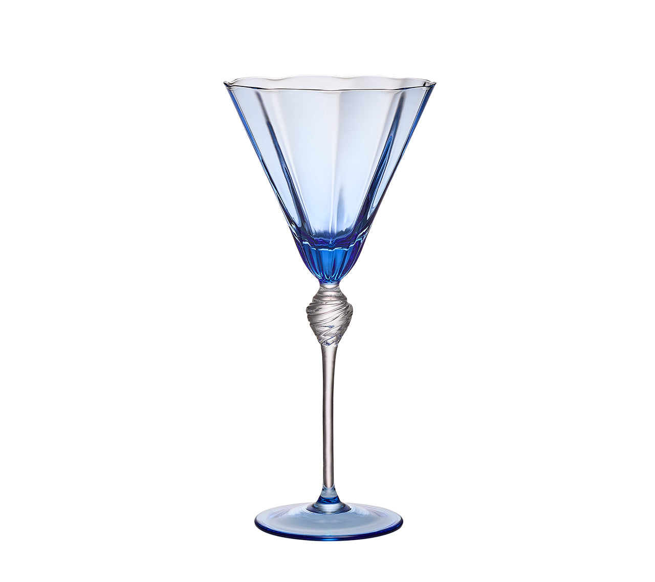 Daphne Wine Glass in Blue by Kim Seybert