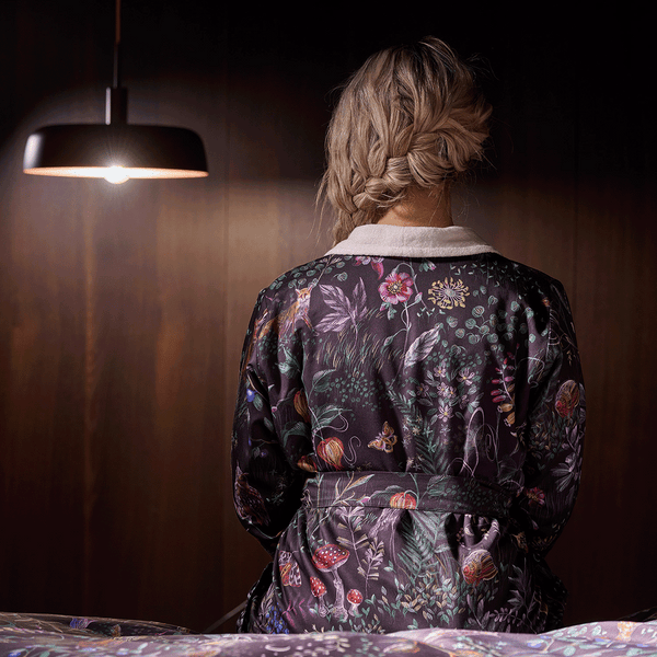 Satin Magic Forest Bath Robe
