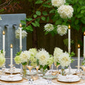 Blossom Candle Holder in Clear by Kim Seybert
