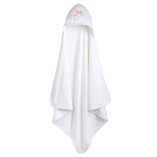 Hooded Towel - Pink Bow