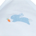 Hooded Towel Blue Bunny by Little English