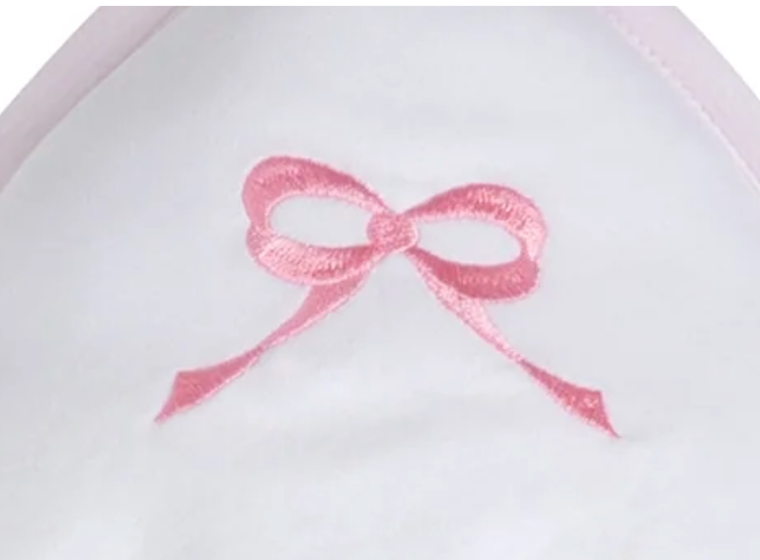 Hooded Towel Pink Bow by Little English