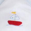 Hooded Towel Sailboat by Little English