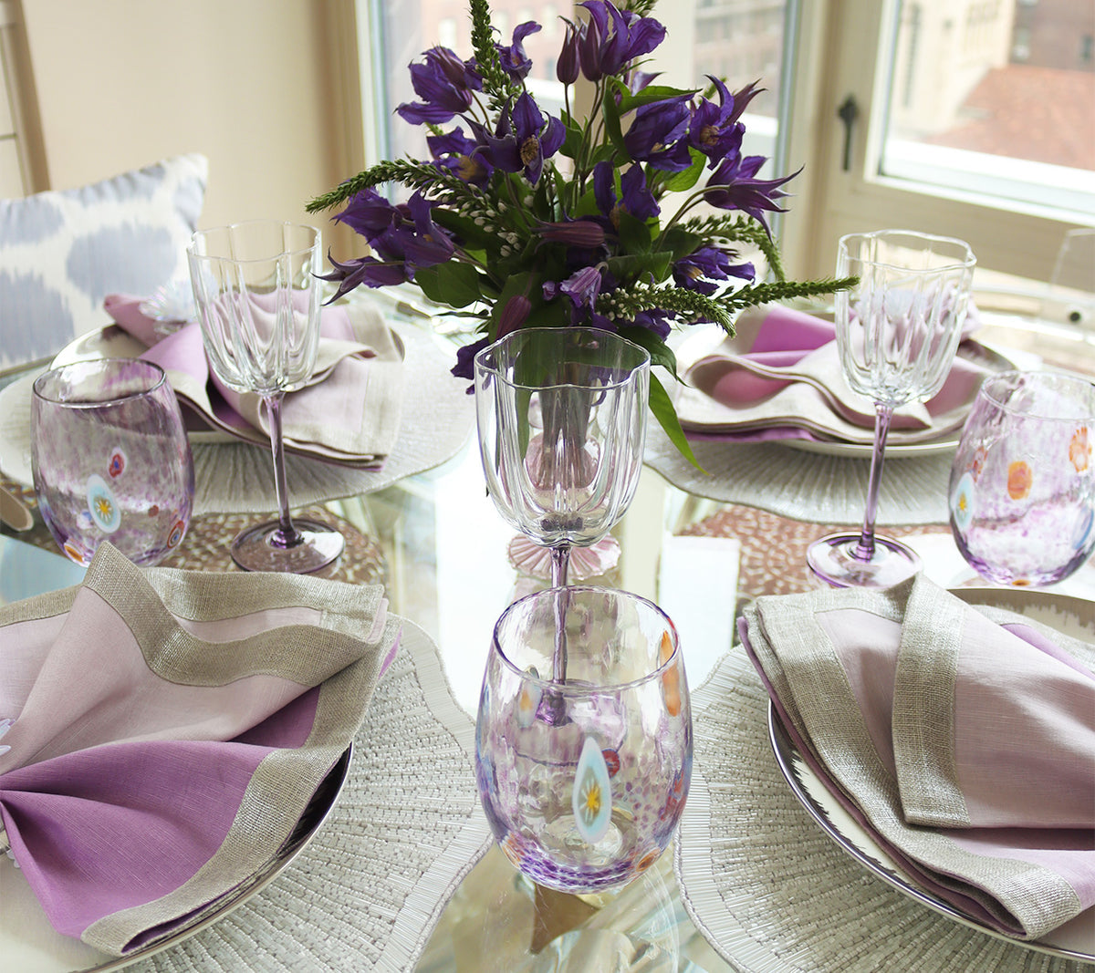 Gala Tumbler in Lilac by Kim Seybert