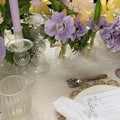 Bella Short Candle Holder in Clear by Kim Seybert