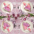 Iris Tall Candle Holder in Lavender by Kim Seybert
